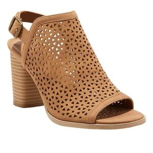 Universal Thread open toe heels